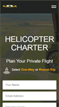 Mobile Screenshot of helicopterscharter.com